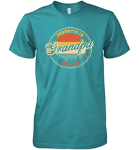 Load image into Gallery viewer, Family Shirt First Time New Grandpa Est 2020 Vintage Premium Men's T-Shirt