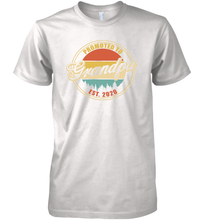 Load image into Gallery viewer, Family Shirt First Time New Grandpa Est 2020 Vintage Premium Men's T-Shirt