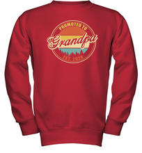 Load image into Gallery viewer, Family Shirt First Time New Grandpa Est 2020 Vintage Youth Sweatshirt