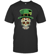 Load image into Gallery viewer, Sugar Skull Of Dead Shirt St. Patrick's Day T-Shirt