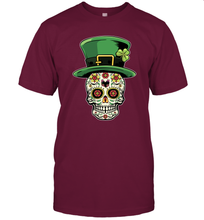 Load image into Gallery viewer, Sugar Skull Of Dead Shirt St. Patrick's Day T-Shirt