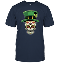Load image into Gallery viewer, Sugar Skull Of Dead Shirt St. Patrick's Day T-Shirt