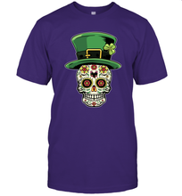 Load image into Gallery viewer, Sugar Skull Of Dead Shirt St. Patrick's Day T-Shirt