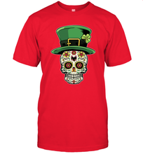 Load image into Gallery viewer, Sugar Skull Of Dead Shirt St. Patrick's Day T-Shirt