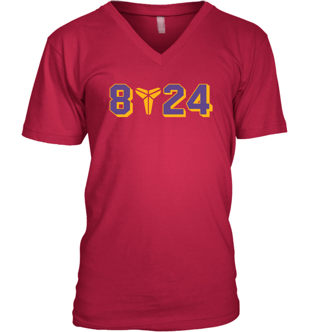 Fan Jersey Set Los Angeles Lakers Short Sleeve T-Shirt Men's Sweatshirt  Kobe Bryant Memorial Black Mamba Basketball Half Sleeve Sports Set Red-1-XXL  : : Sports & Outdoors