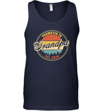 Load image into Gallery viewer, Family Shirt First Time New Grandpa Est 2020 Vintage Tank Top