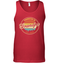 Load image into Gallery viewer, Family Shirt First Time New Grandpa Est 2020 Vintage Tank Top