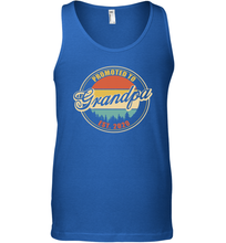 Load image into Gallery viewer, Family Shirt First Time New Grandpa Est 2020 Vintage Tank Top