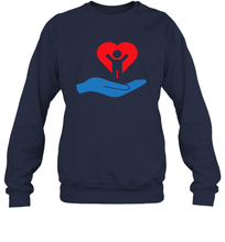 Load image into Gallery viewer, Family Shirt My Hand Heart Autism Awareness Sweatshirt