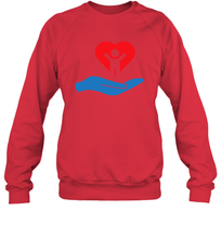 Load image into Gallery viewer, Family Shirt My Hand Heart Autism Awareness Sweatshirt