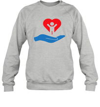 Load image into Gallery viewer, Family Shirt My Hand Heart Autism Awareness Sweatshirt