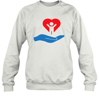 Load image into Gallery viewer, Family Shirt My Hand Heart Autism Awareness Sweatshirt