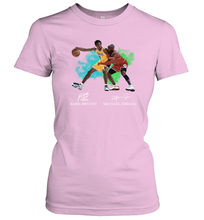 Load image into Gallery viewer, Kobe Bryant And Michael Jordan Signatures Graphic Women's T-Shirt