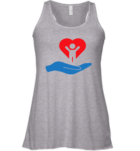 Load image into Gallery viewer, Family Shirt My Hand Heart Autism Awareness Racerback Tank