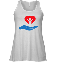 Load image into Gallery viewer, Family Shirt My Hand Heart Autism Awareness Racerback Tank