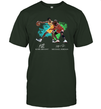 Load image into Gallery viewer, Kobe Bryant And Michael Jordan Signatures Graphic T-Shirt