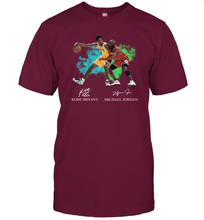 Load image into Gallery viewer, Kobe Bryant And Michael Jordan Signatures Graphic T-Shirt