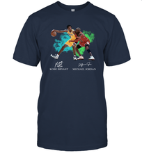 Load image into Gallery viewer, Kobe Bryant And Michael Jordan Signatures Graphic T-Shirt