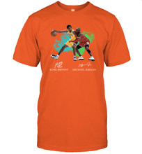 Load image into Gallery viewer, Kobe Bryant And Michael Jordan Signatures Graphic T-Shirt