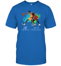 Load image into Gallery viewer, Kobe Bryant And Michael Jordan Signatures Graphic T-Shirt