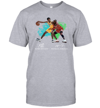 Load image into Gallery viewer, Kobe Bryant And Michael Jordan Signatures Graphic T-Shirt