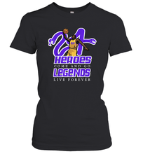 Load image into Gallery viewer, Kobe Bryant Black Mamba 24 NBA Legend Live Forever Women's T-Shirt