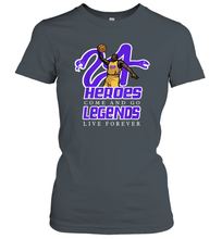 Load image into Gallery viewer, Kobe Bryant Black Mamba 24 NBA Legend Live Forever Women's T-Shirt