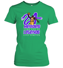 Load image into Gallery viewer, Kobe Bryant Black Mamba 24 NBA Legend Live Forever Women's T-Shirt