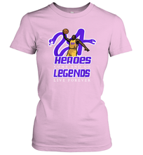 Load image into Gallery viewer, Kobe Bryant Black Mamba 24 NBA Legend Live Forever Women's T-Shirt