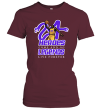 Load image into Gallery viewer, Kobe Bryant Black Mamba 24 NBA Legend Live Forever Women's T-Shirt