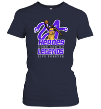 Load image into Gallery viewer, Kobe Bryant Black Mamba 24 NBA Legend Live Forever Women's T-Shirt