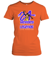 Load image into Gallery viewer, Kobe Bryant Black Mamba 24 NBA Legend Live Forever Women's T-Shirt
