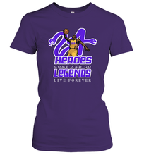 Load image into Gallery viewer, Kobe Bryant Black Mamba 24 NBA Legend Live Forever Women's T-Shirt