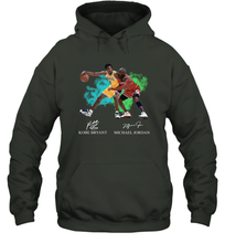 Load image into Gallery viewer, Kobe Bryant And Michael Jordan Signatures Graphic Hoodie
