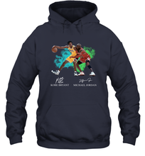 Load image into Gallery viewer, Kobe Bryant And Michael Jordan Signatures Graphic Hoodie