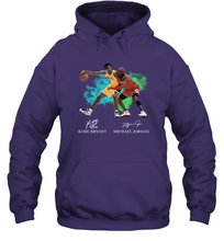 Load image into Gallery viewer, Kobe Bryant And Michael Jordan Signatures Graphic Hoodie