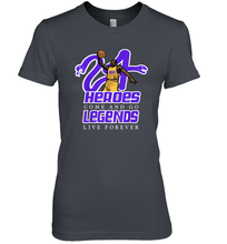 Load image into Gallery viewer, Kobe Bryant Black Mamba 24 NBA Legend Live Forever Premium Women's T-Shirt