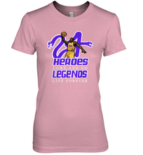 Load image into Gallery viewer, Kobe Bryant Black Mamba 24 NBA Legend Live Forever Premium Women's T-Shirt