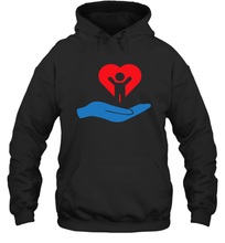 Load image into Gallery viewer, Family Shirt My Hand Heart Autism Awareness Hoodie