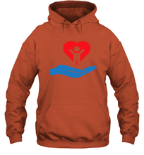 Load image into Gallery viewer, Family Shirt My Hand Heart Autism Awareness Hoodie