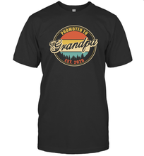 Load image into Gallery viewer, Family Shirt First Time New Grandpa Est 2020 Vintage T-Shirt