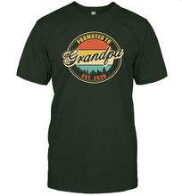 Load image into Gallery viewer, Family Shirt First Time New Grandpa Est 2020 Vintage T-Shirt