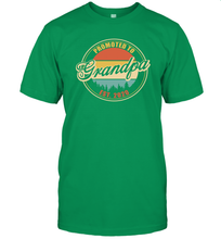 Load image into Gallery viewer, Family Shirt First Time New Grandpa Est 2020 Vintage T-Shirt