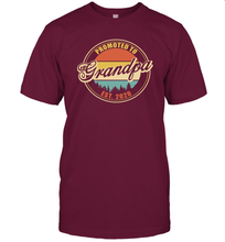 Load image into Gallery viewer, Family Shirt First Time New Grandpa Est 2020 Vintage T-Shirt
