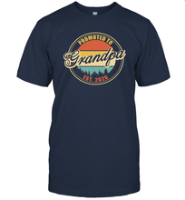 Load image into Gallery viewer, Family Shirt First Time New Grandpa Est 2020 Vintage T-Shirt