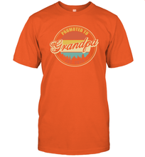 Load image into Gallery viewer, Family Shirt First Time New Grandpa Est 2020 Vintage T-Shirt
