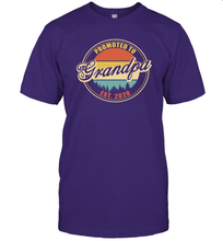 Load image into Gallery viewer, Family Shirt First Time New Grandpa Est 2020 Vintage T-Shirt