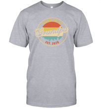 Load image into Gallery viewer, Family Shirt First Time New Grandpa Est 2020 Vintage T-Shirt