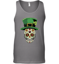 Load image into Gallery viewer, Sugar Skull Of Dead Shirt St. Patrick's Day Tank Top