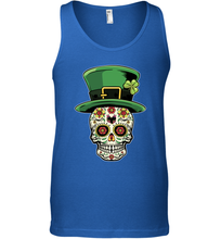 Load image into Gallery viewer, Sugar Skull Of Dead Shirt St. Patrick's Day Tank Top